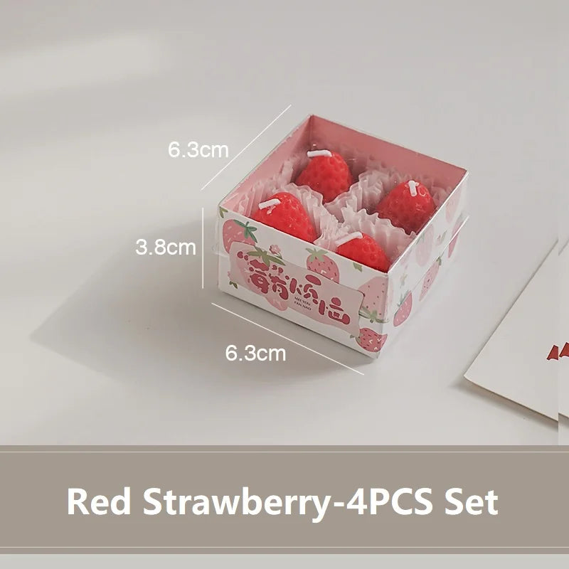 Strawberry Scented Candle Gift Box