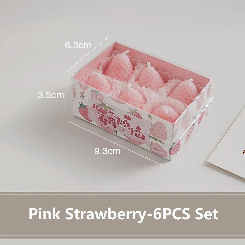 Strawberry Scented Candle Gift Box