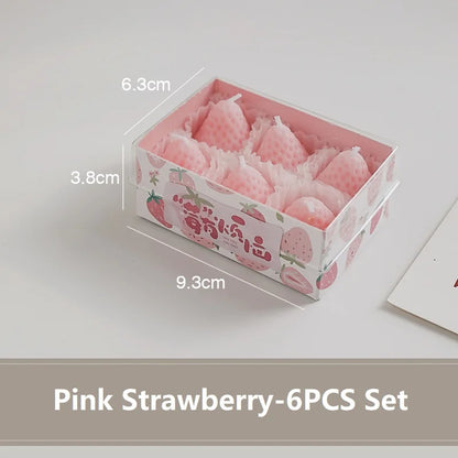 Strawberry Scented Candle Gift Box