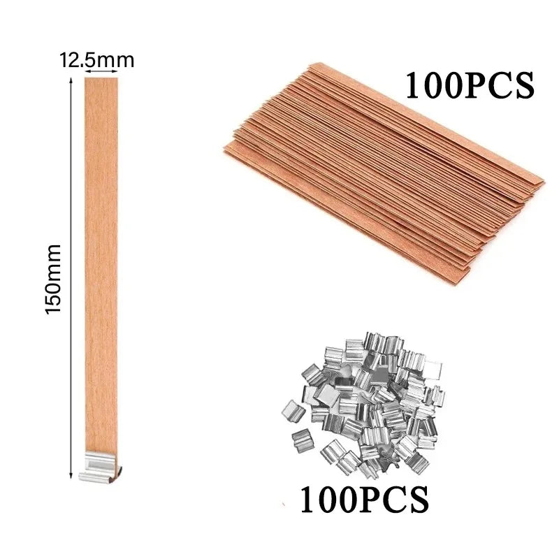 Wood Slice Wick for DIY Candle Making