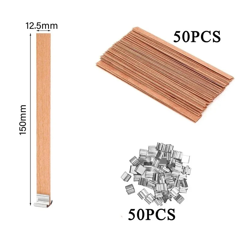 Wood Slice Wick for DIY Candle Making