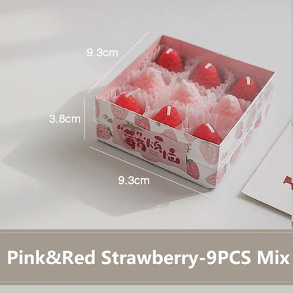 Strawberry Scented Candle Gift Box