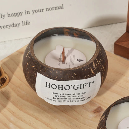 Coconut Husk Scented Candles