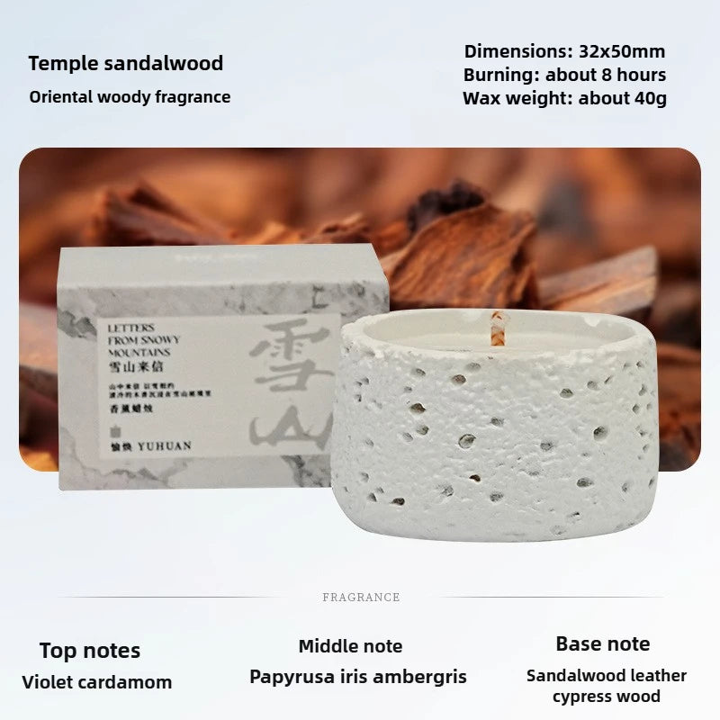 Natural Soy Wax Scented Candle – Essential Oil Infused