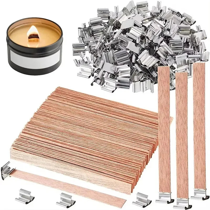 Wood Slice Wick for DIY Candle Making