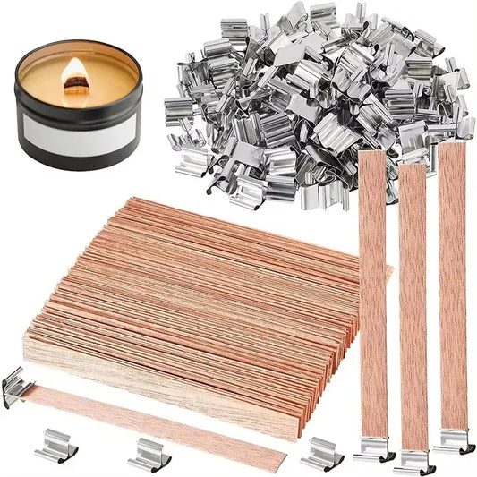 Wood Slice Wick for DIY Candle Making