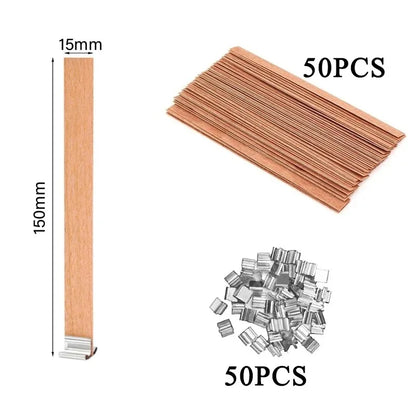 Wood Slice Wick for DIY Candle Making