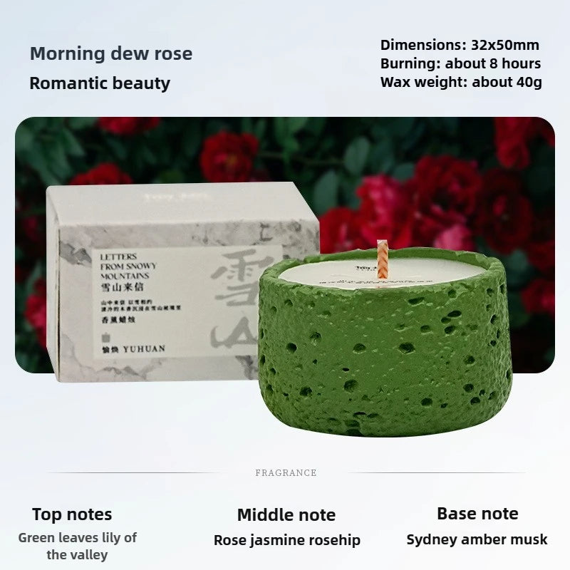 Natural Soy Wax Scented Candle – Essential Oil Infused