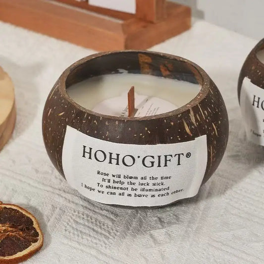 Coconut Husk Scented Candles