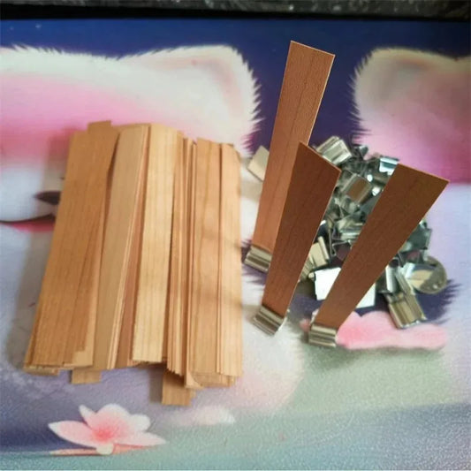 Wood Slice Wick for DIY Candle Making