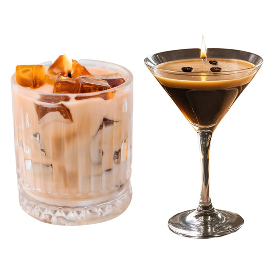 Scented Candles Iced American Coffee Aromatherapy Candle Plant Wax Home Handmade Coffee Aromatic Candles