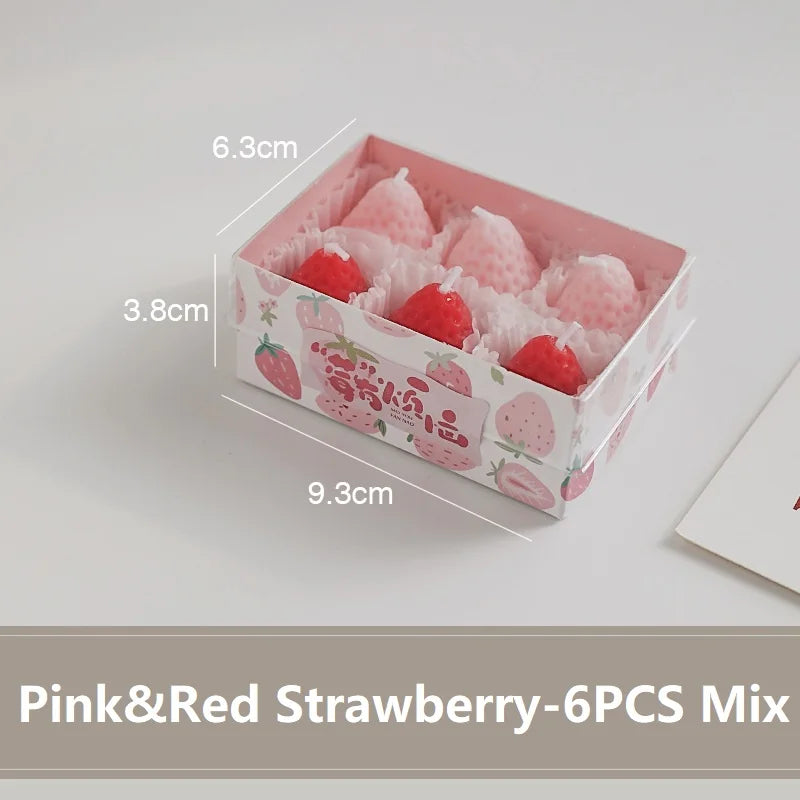 Strawberry Scented Candle Gift Box