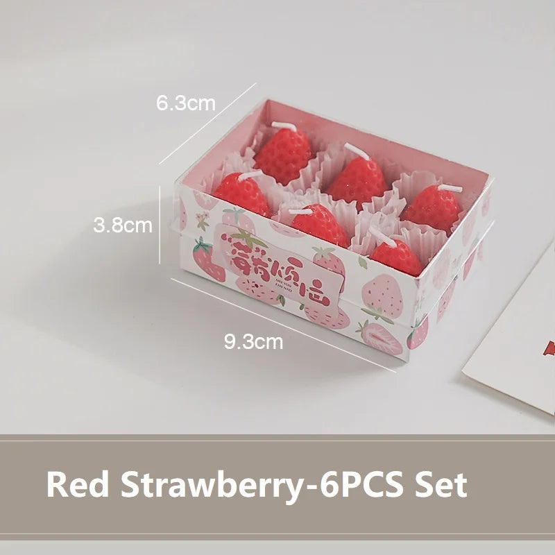 Strawberry Scented Candle Gift Box