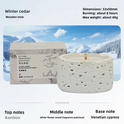 Natural Soy Wax Scented Candle – Essential Oil Infused