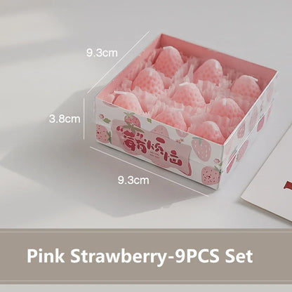 Strawberry Scented Candle Gift Box
